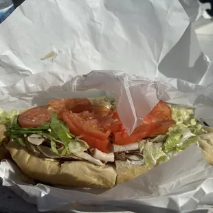 Another view of my sandwich