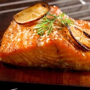 Wild-caught Alaskan salmon fillets, rich in Omega 3s!