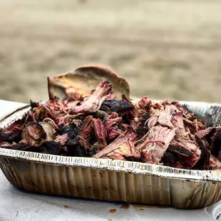 Pulled Pork on the beach
