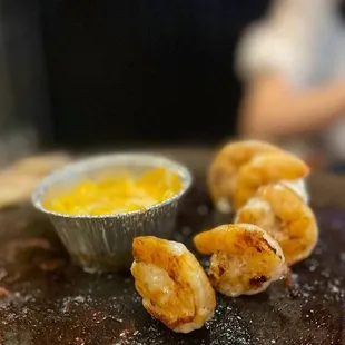 shrimp and dipping sauce
