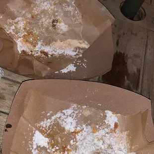 Café o Lat Hot Chocolate  Praline Beignets  Original Beignets