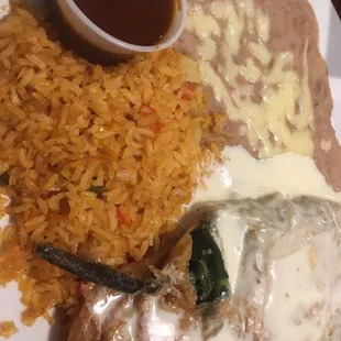 Tasteless chilles Rellenos