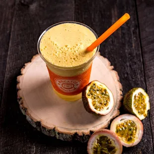 Mecatos Bakery &amp; Cafe W. Colonial Dr Passion fruit smoothie