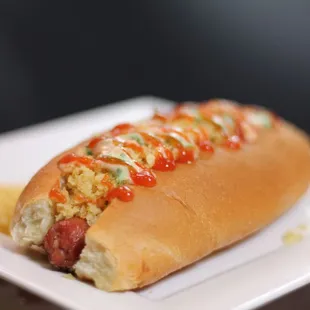 food, sandwich, hot dog, hot dogs