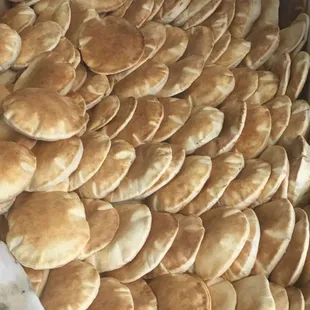 a box full of flatbreads