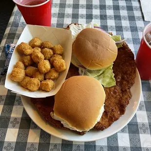 Breaded pork tenderloin