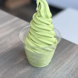matcha level 2 soft serve