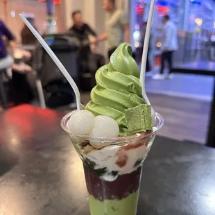 Matcha parfait
