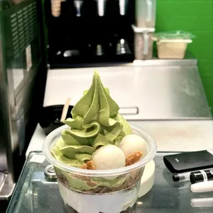 Meccha matcha parfait