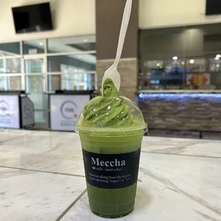 Matcha float