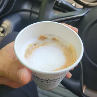 Taste is good and balanced, but foam needs work (may 25, 1:30pm). Hoping to see more consistently silky foam.