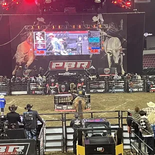 Amazing night at the PBR