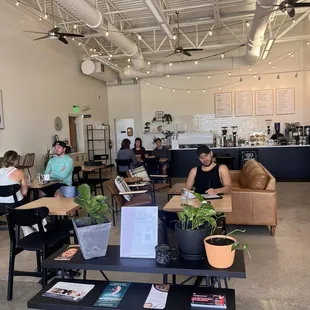 Such a cute spot to study or grab a coffee with a friend! At CSI this is the popular bday morning hang out spot