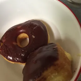 Mini eclairs were divine. I tried the classic but there were many versions.