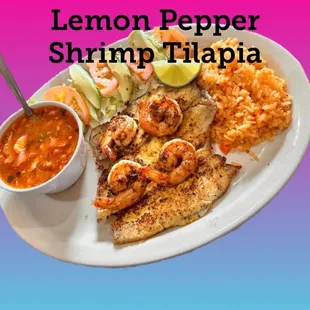 Lemon pepper tilapia