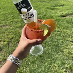 Micheladas mix made here at the restaurant
