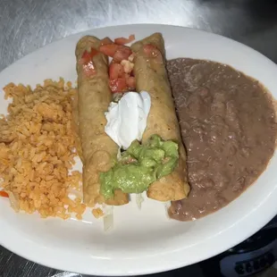 Flautas Plate