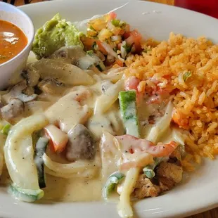 Pechuga poblana