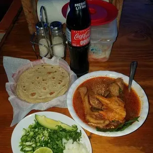 mexican food on a table