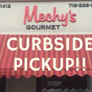 the outside of the store