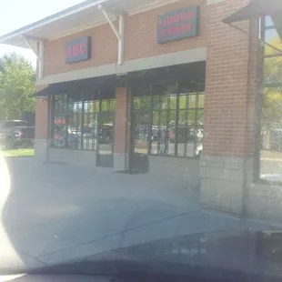 the outside of a building