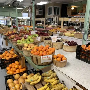 a variety of fruits and vegetables