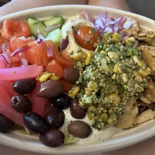 Chicken Shawarma Bowl