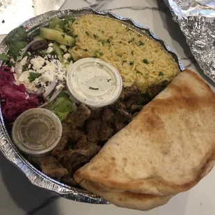 Kofta Kebab Plate