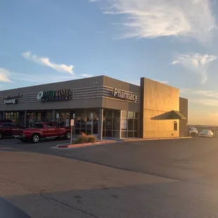 Front with drive thru