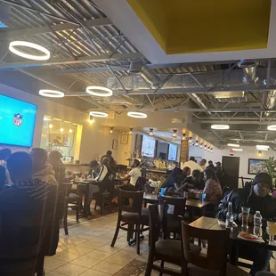 Restaurant and bar.  Great place to watch sports.