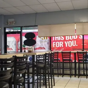 interior, pizza
