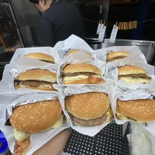 Hamburguesa pa todo el combo