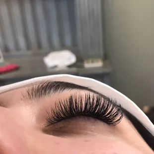 Client of 4 years. Xtreme Lashes Eyelash Extension by Lash Couture OKC.