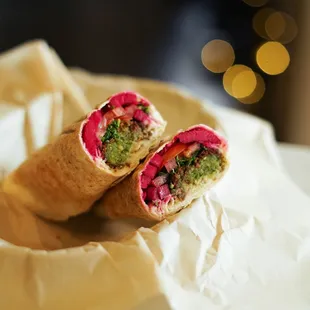 burritos and wraps, food