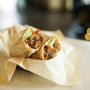 burritos and wraps, food