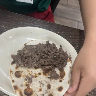 Barbacoa was mediocre.