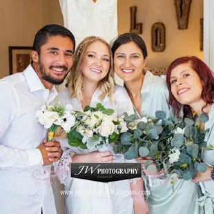 Wedding photography at Medella Vina Ranch in Tucson Arizona by JW photography