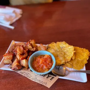 Chicharrón con Patacon