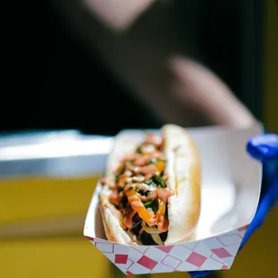 Colombian hotdog