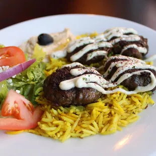 Kofta Kabab Plate