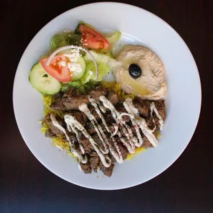 Lamb Shawarma Plate