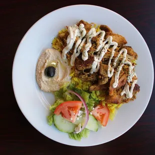 Chicken Shawarma Plate