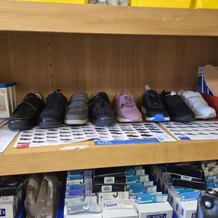 We currently have fittings for Diabetic Shoes and other specific orthopedic foot needs including insoles.