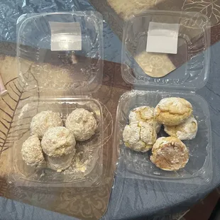 Italian and lemon cookies