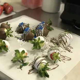 Chocofresas / Chocolate covered Strawberries