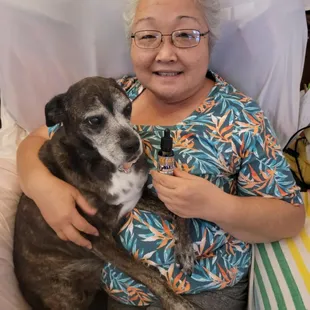 Liz uses our Relax CBD Dog Oil to help her dog with seizures.