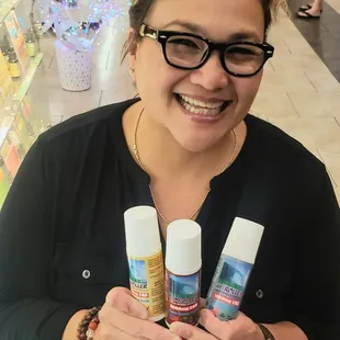 Mele loving our new Hi-Roller, CBD roll-ons.