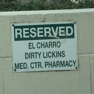 Park in these stalls!