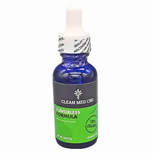 Flavorless 1000mg CBD Oil, 30 mL: https://www.cleanmedcbd.com/product/flavorless-organic-cbd-oil-1000mg-30ml/