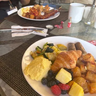 Breakfast buffet
